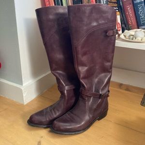 Burgundy Frye Boots